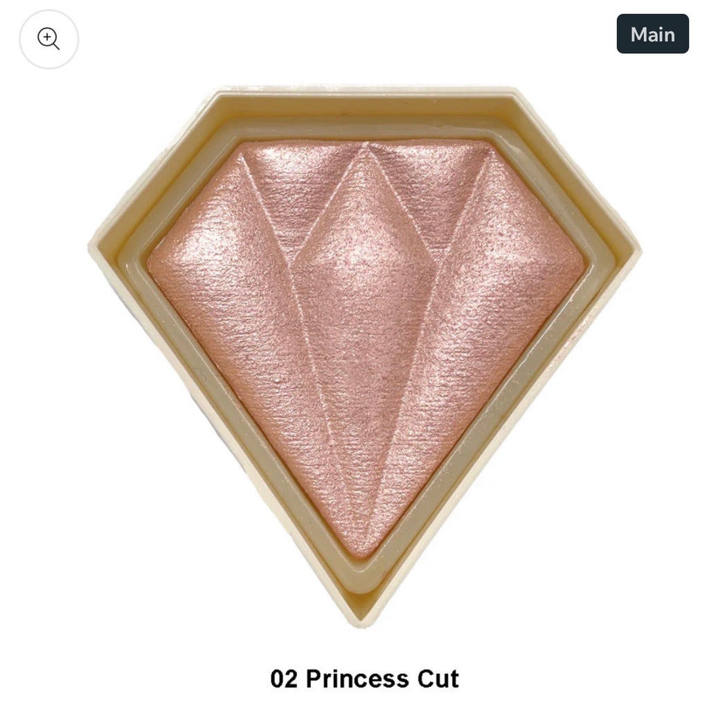 Diamond Glow Highlighter princess cut