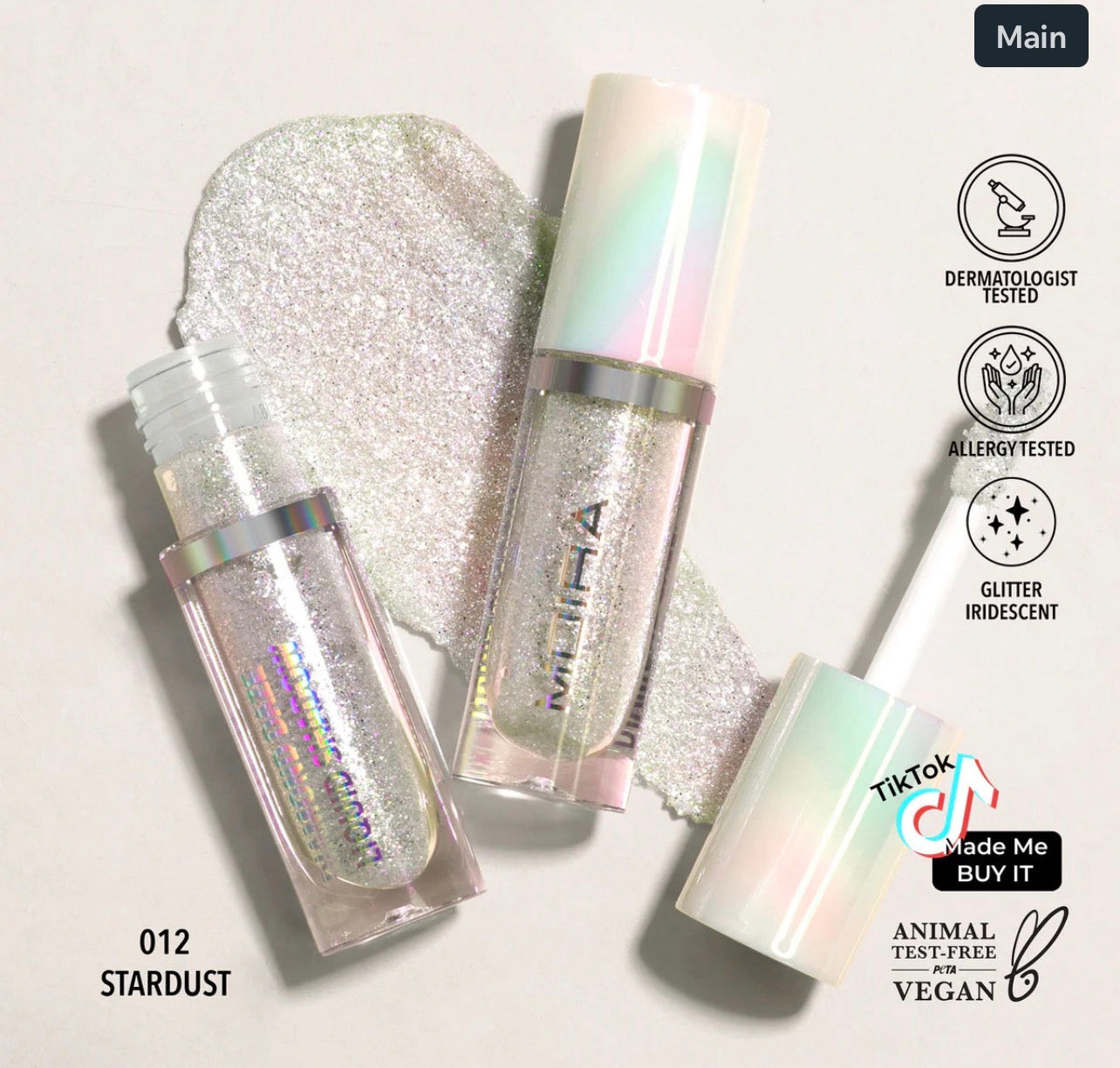 Moira DIAMOND DAZE LIQUID SHADOW (012, STARDUST)