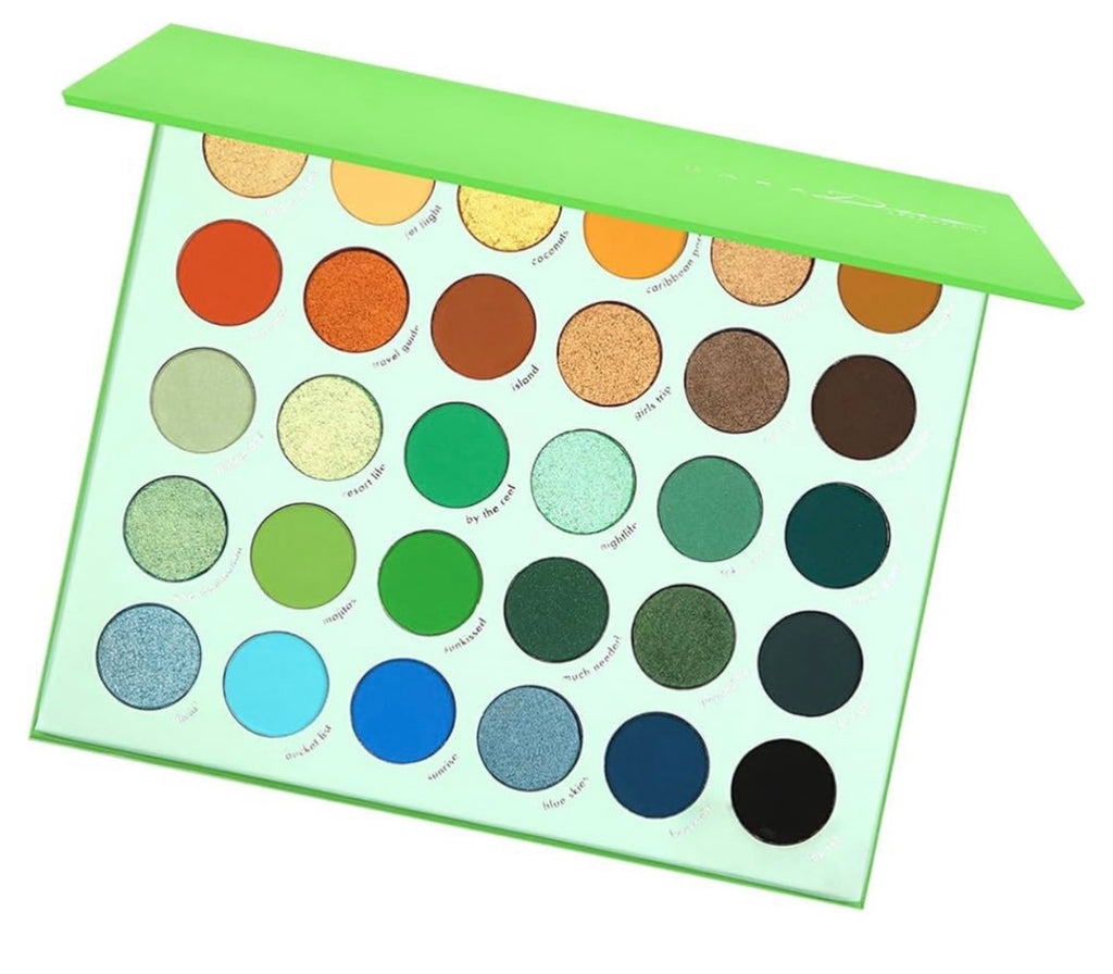 Kara beauty PRO20 FROM MIAMI TO BAHAMAS 30-Shades Creative Beauty Palette -VEGAN