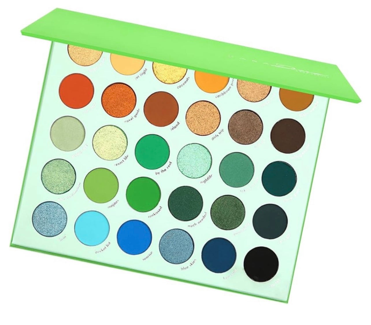 Kara beauty PRO20 FROM MIAMI TO BAHAMAS 30-Shades Creative Beauty Palette -VEGAN