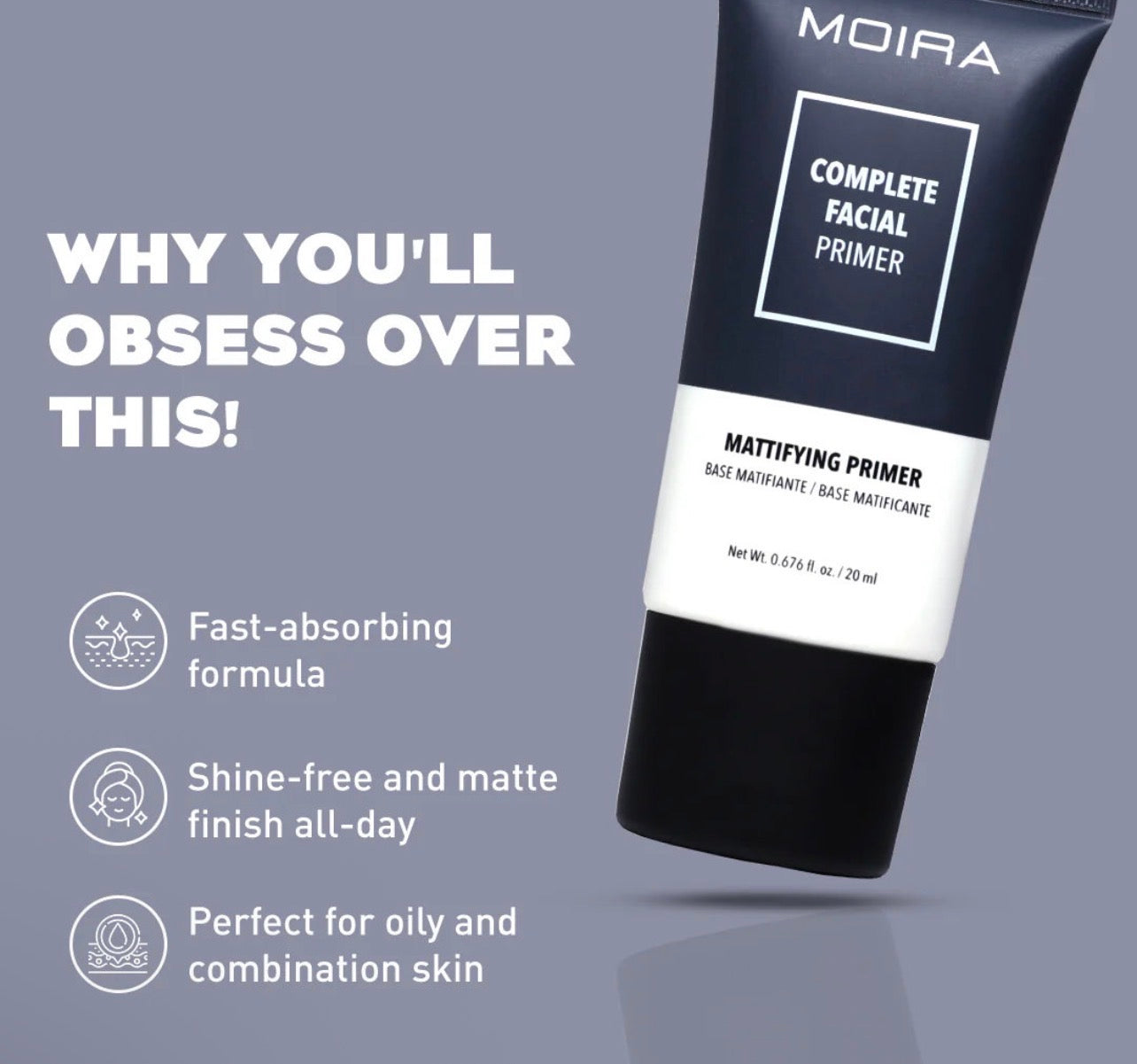 Moira Complete Facial Primer (002 Mattifying)
