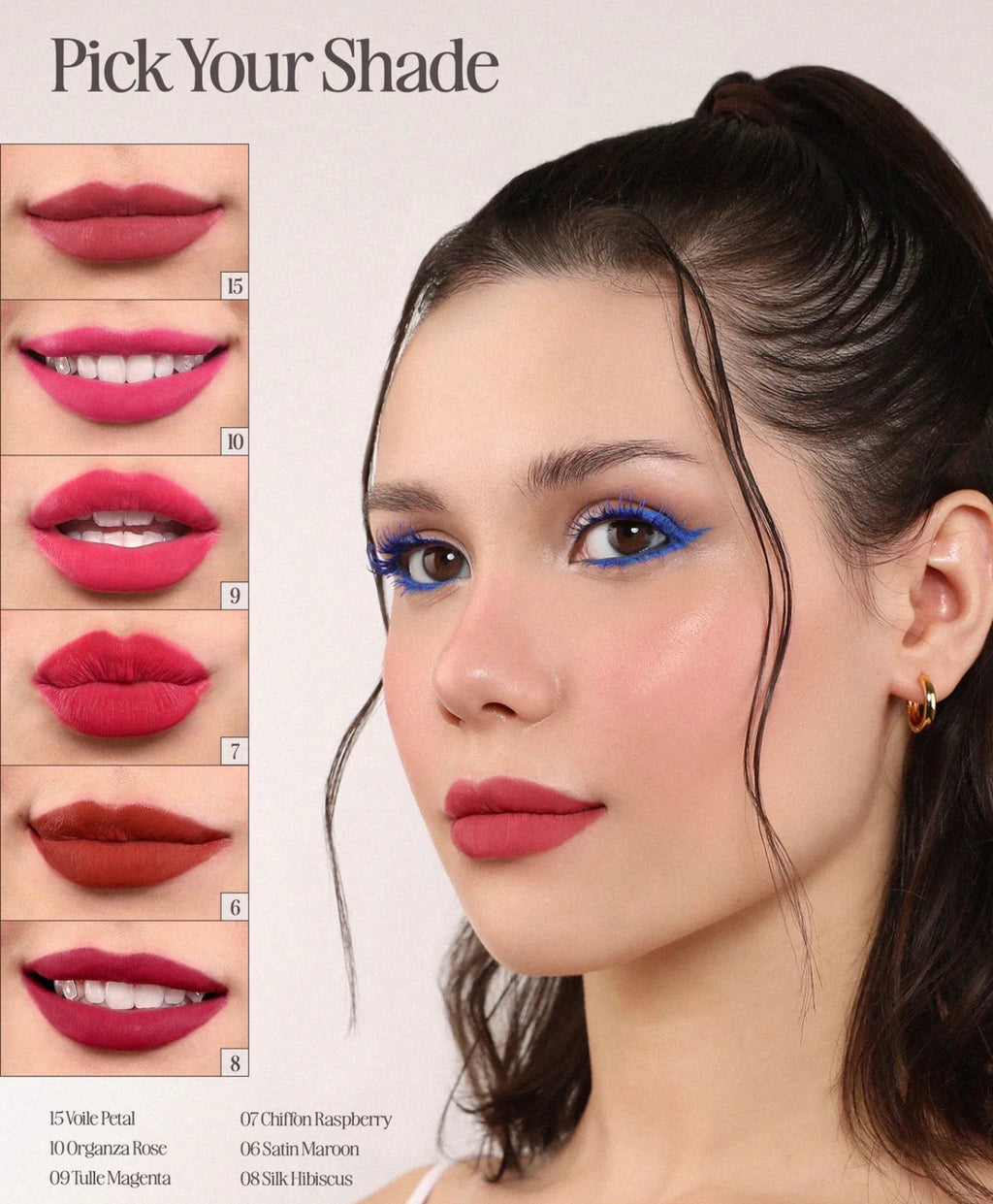 CUSHION KISS LIP CREAM (015, VOILE PETAL)