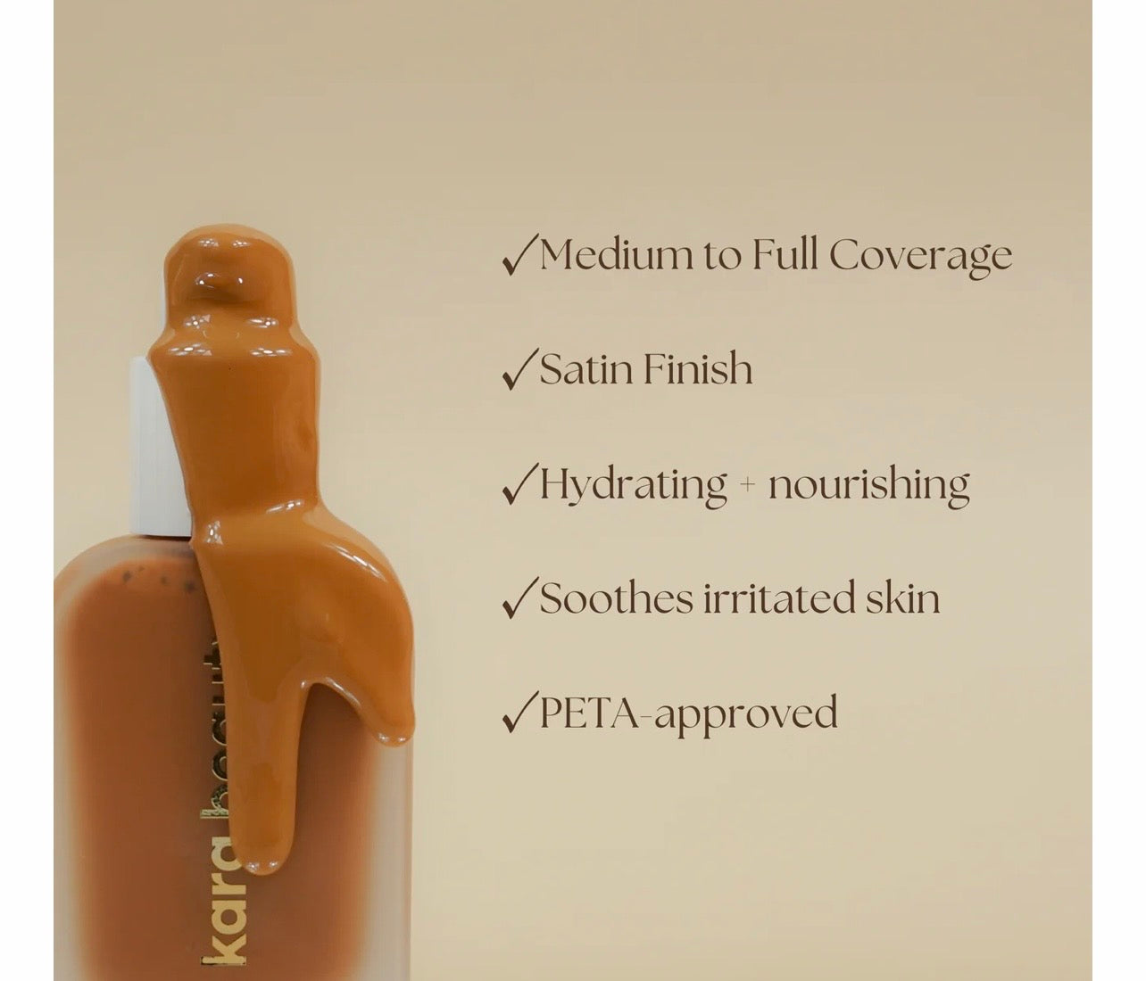 Kara Beauty GNO Serum Foundation 01