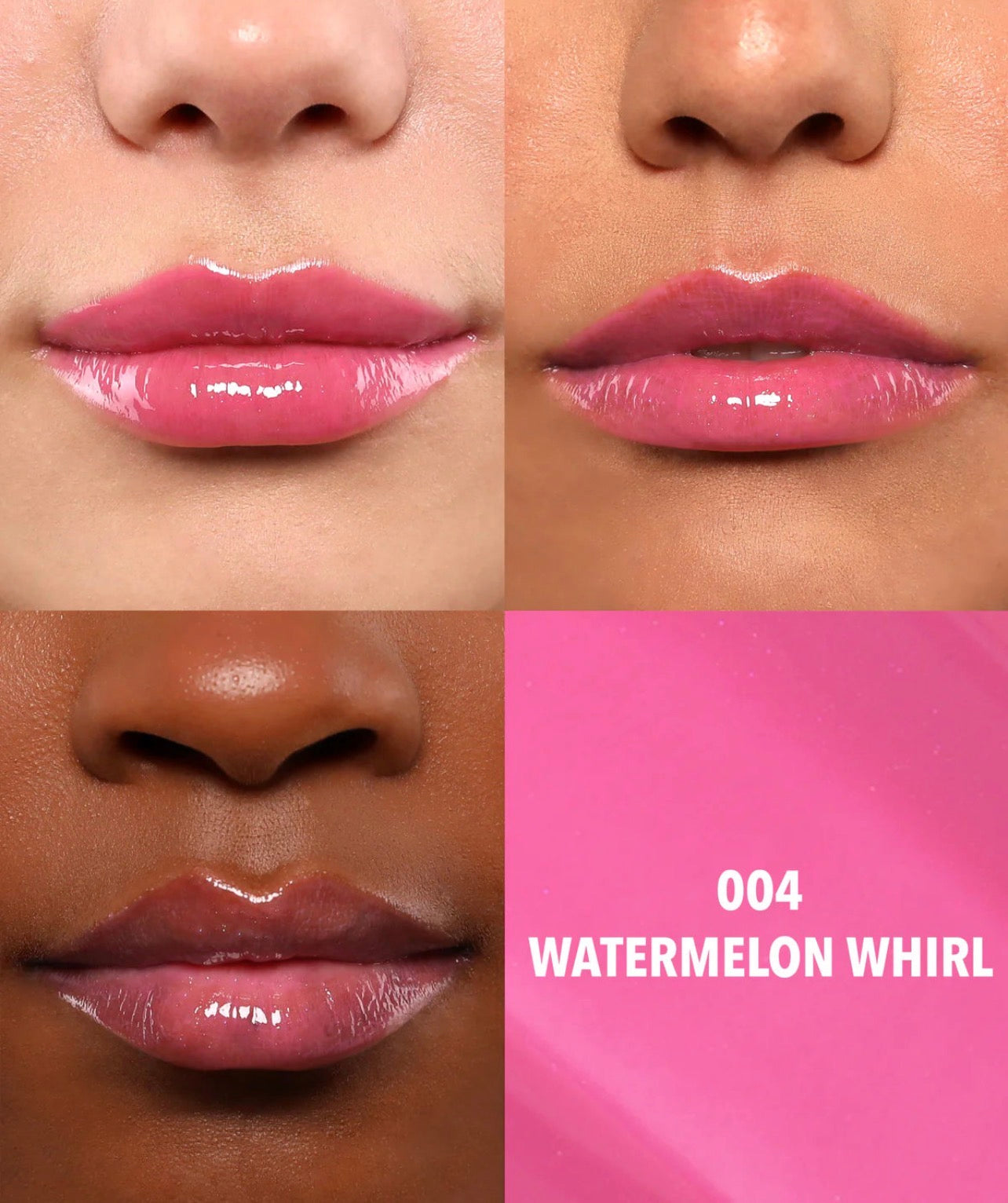 Moira MAXI POUT LIP GLOSS (004, WATERMELON WHIRL)