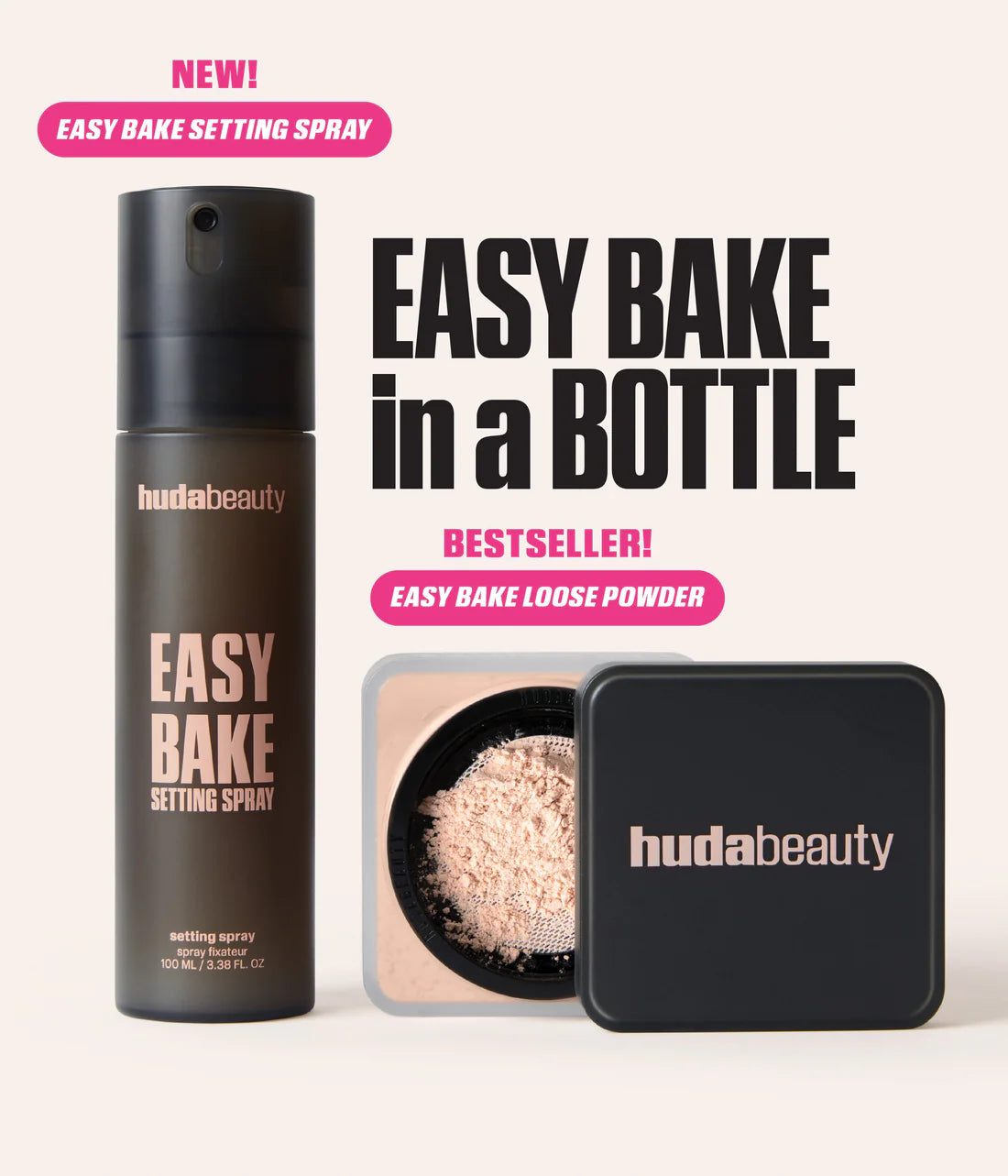 EASY BAKE SETTING SPRAY WITH 16-HOUR WEAR