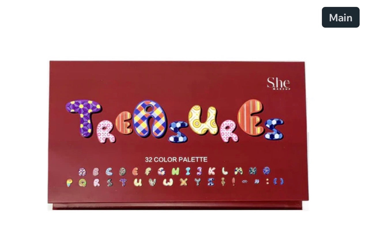 She - Treasures Eyeshadow Palette