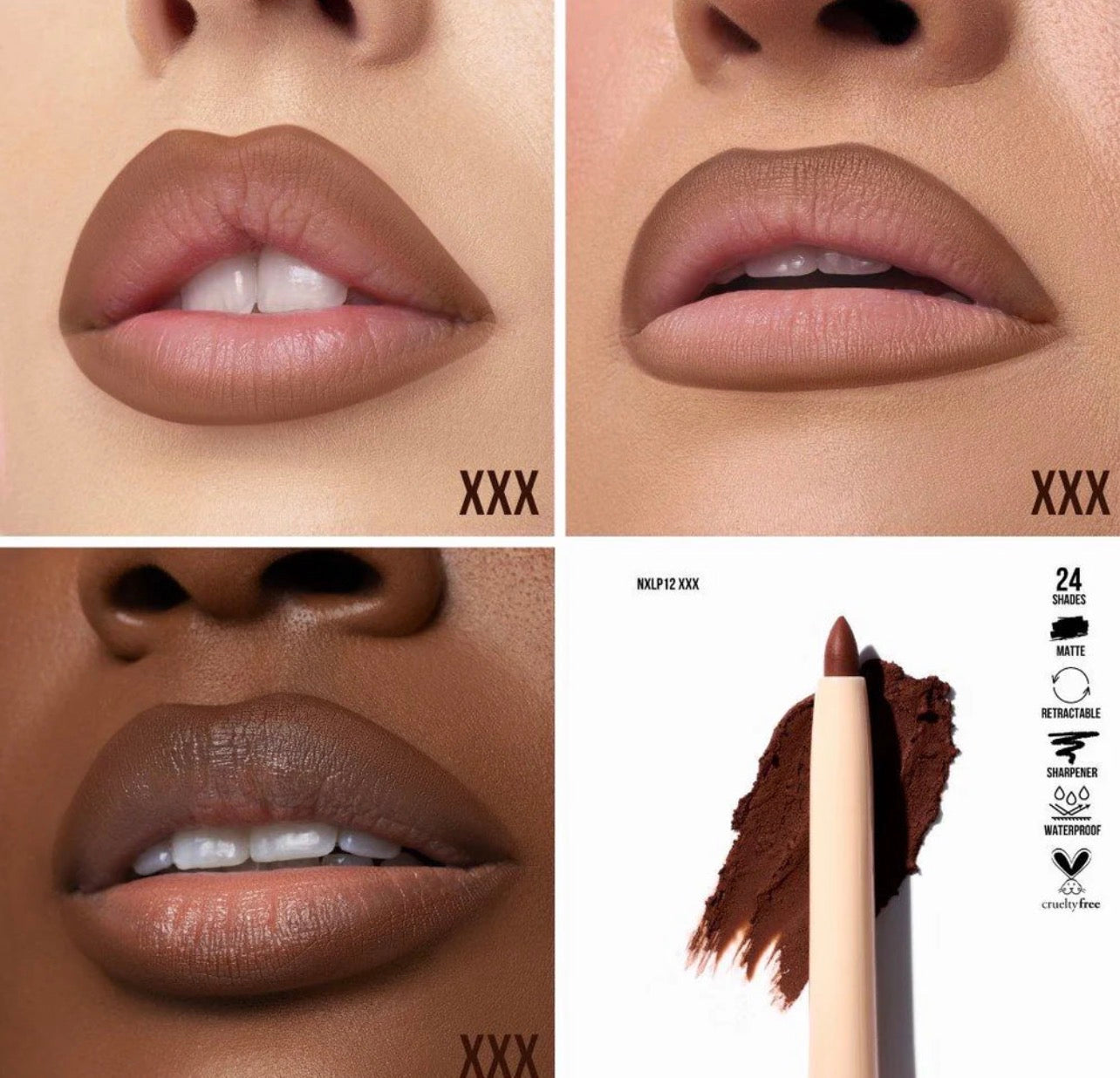 Beauty Creation NUDE X LIP LINER XXX