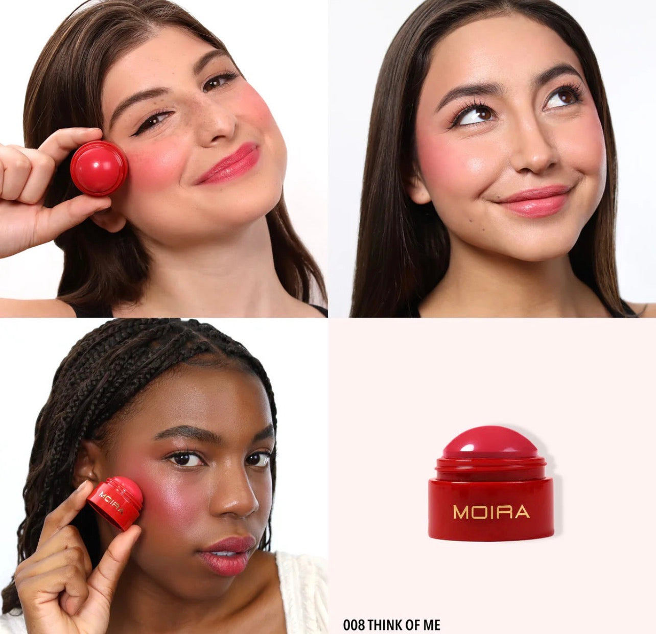 Moira SOFT BLUSH BALM (008, THINK OF ME)