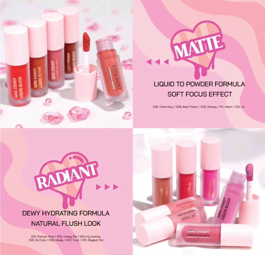 LOVE STEADY LIQUID BLUSH (009, STEADY)