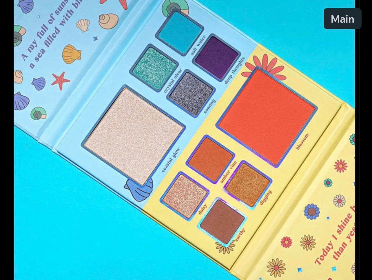 Kara beauty SEA ME SHINE SHADOW 2-in-1, SHADOW, BLUSH & HIGHLIGHT