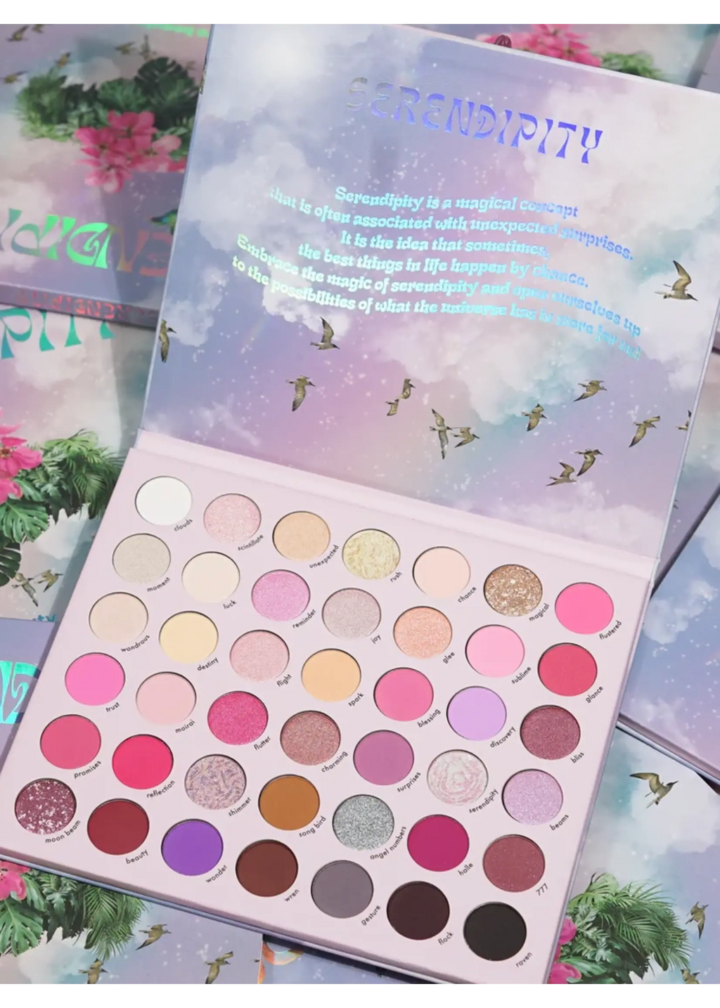 Serendipity" beauty palette by Kara Beauty