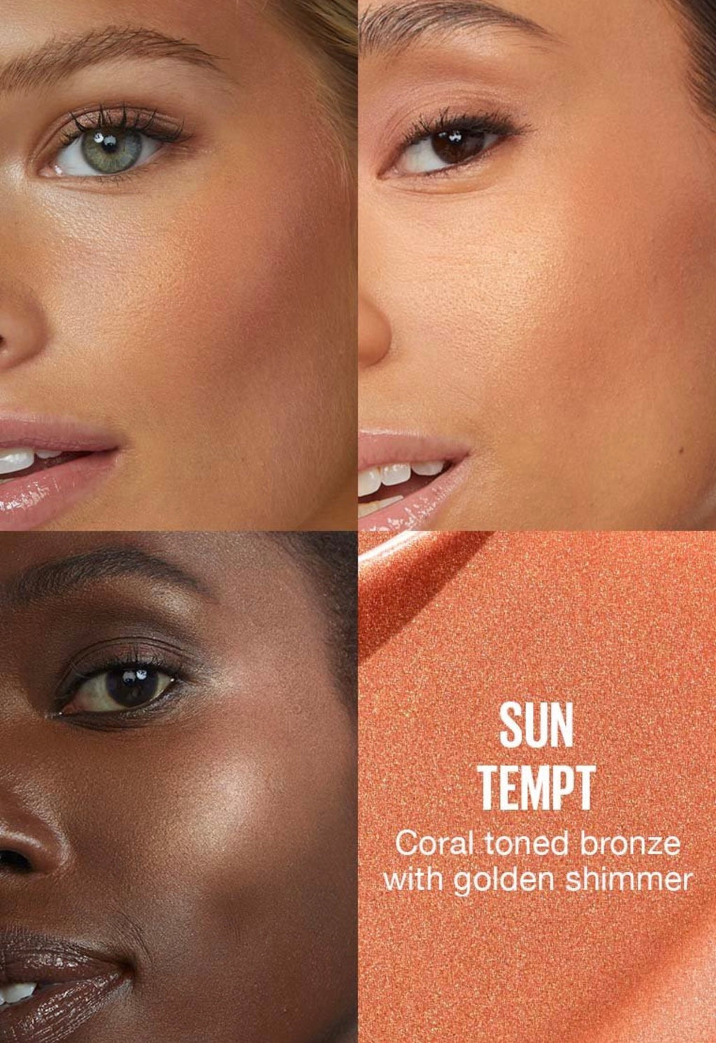 SUNKISSER MULTI-USE LIQUID BLUSH AND BRONZER Sun Tempt