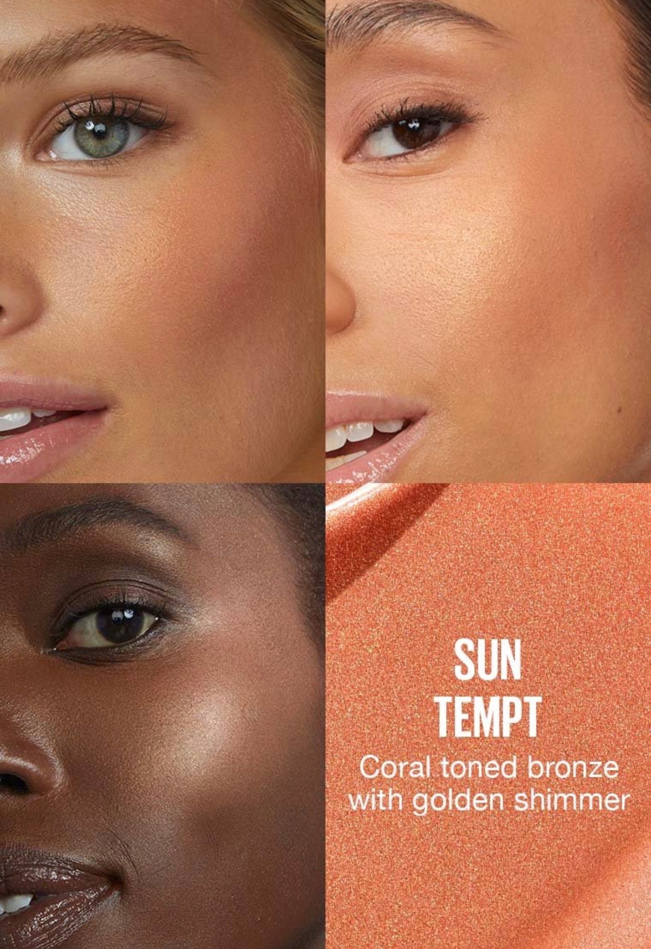 SUNKISSER MULTI-USE LIQUID BLUSH AND BRONZER Sun Tempt