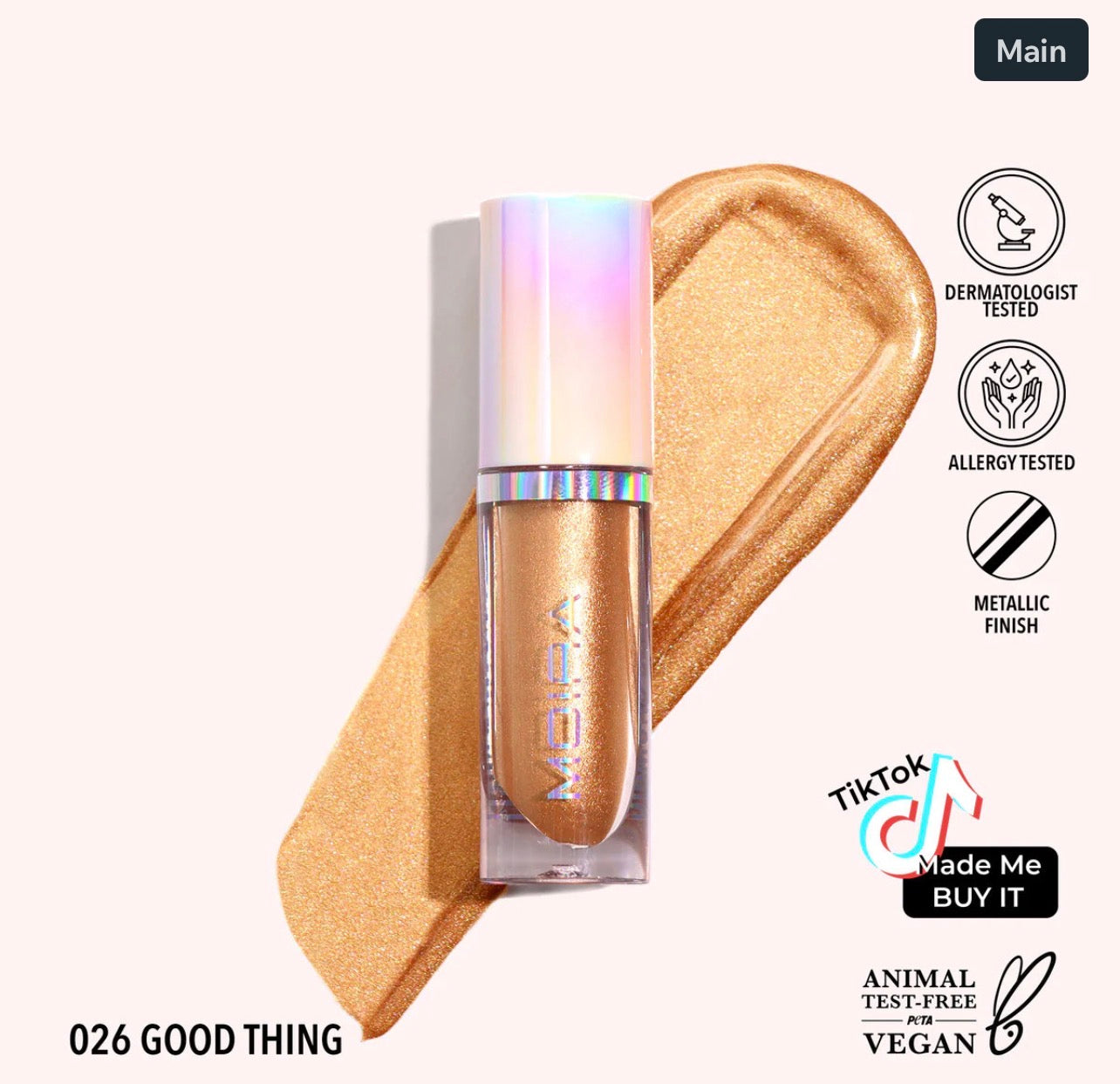 Moira DIAMOND DAZE LIQUID SHADOW (026, GOOD THING)