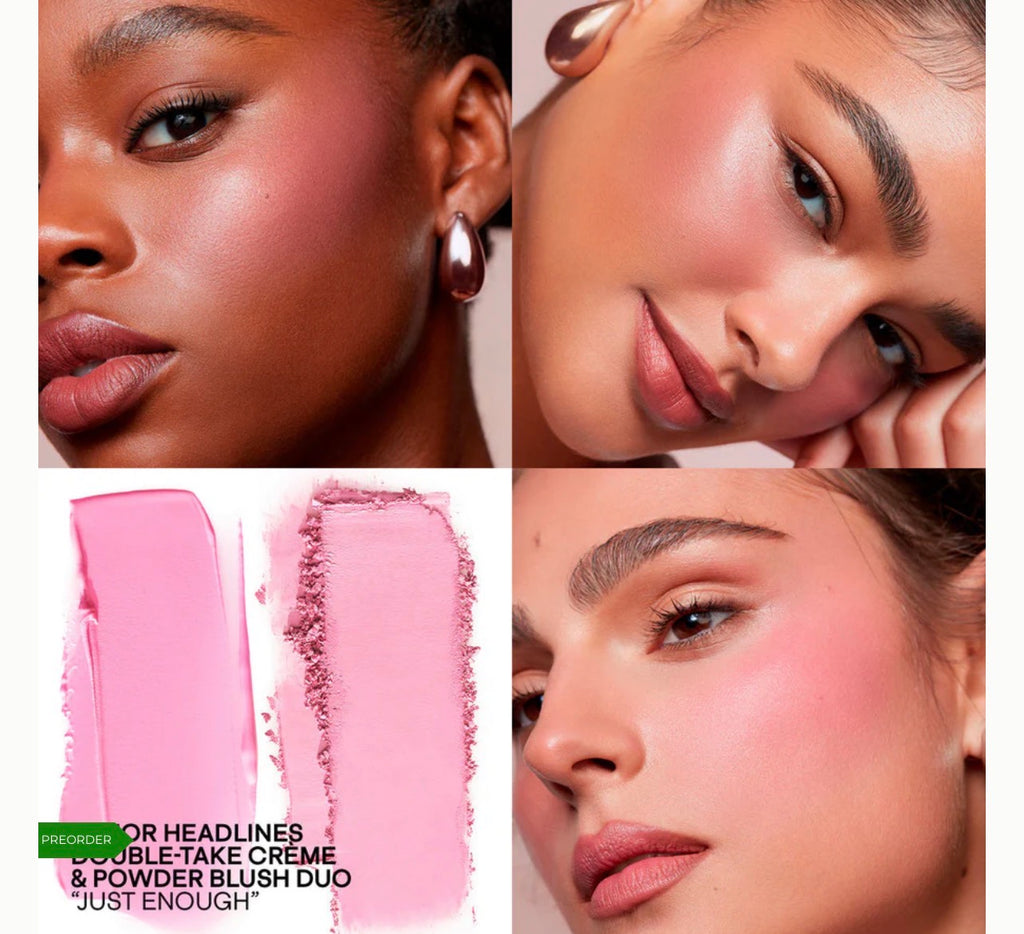 MAJOR HEADLINES DOUBLE-TAKE CREME & POWDER BLUSH DUO just enough