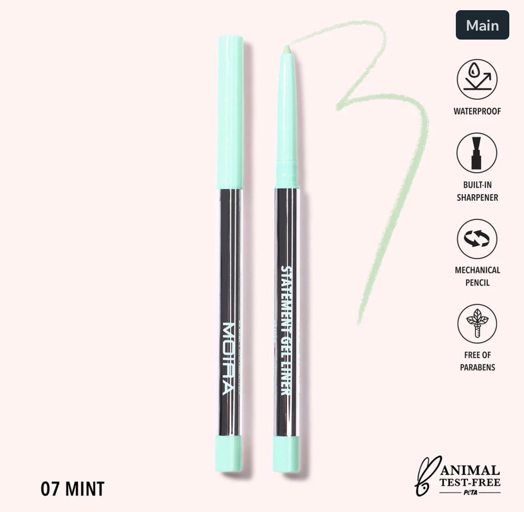 Moira STATEMENT GEL LINER (007, MINT)