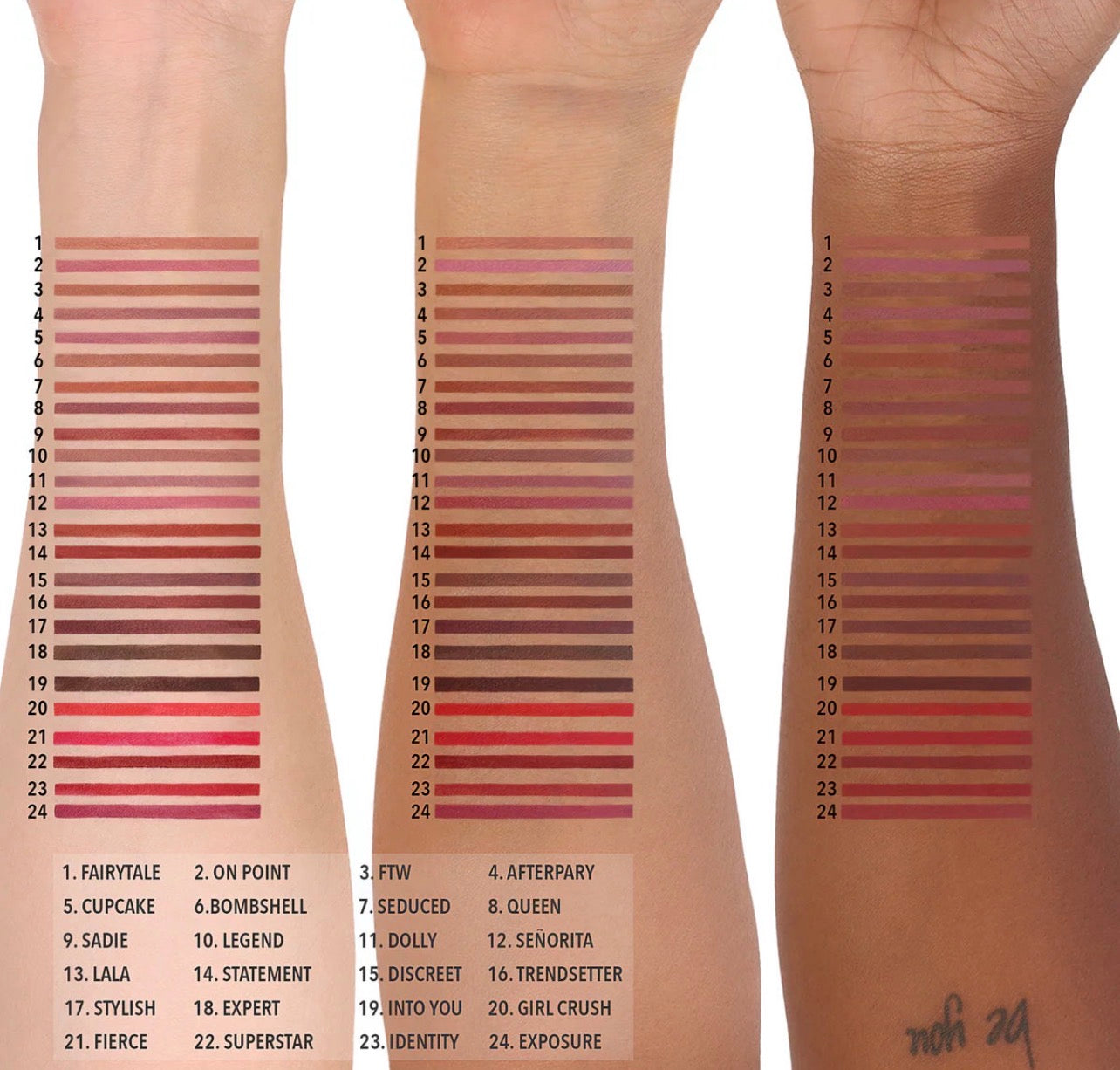 Moira LIP APPEAL WATERPROOF LINER (009, SADIE)