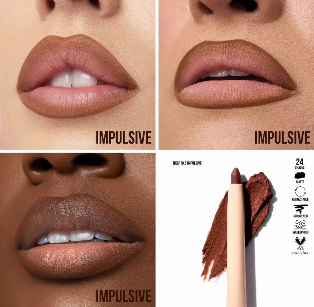 Beauty Creations NUDE X LIP LINER Impulsive