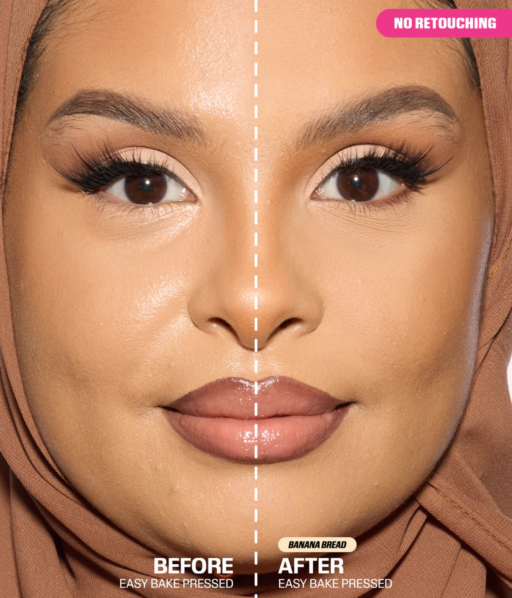 Huda Beauty EASY BAKE PRESSED POWDER Banana Bread