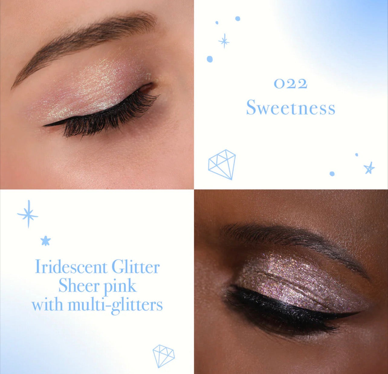 Moira DIAMOND DAZE LIQUID SHADOW (022, SWEETNESS)