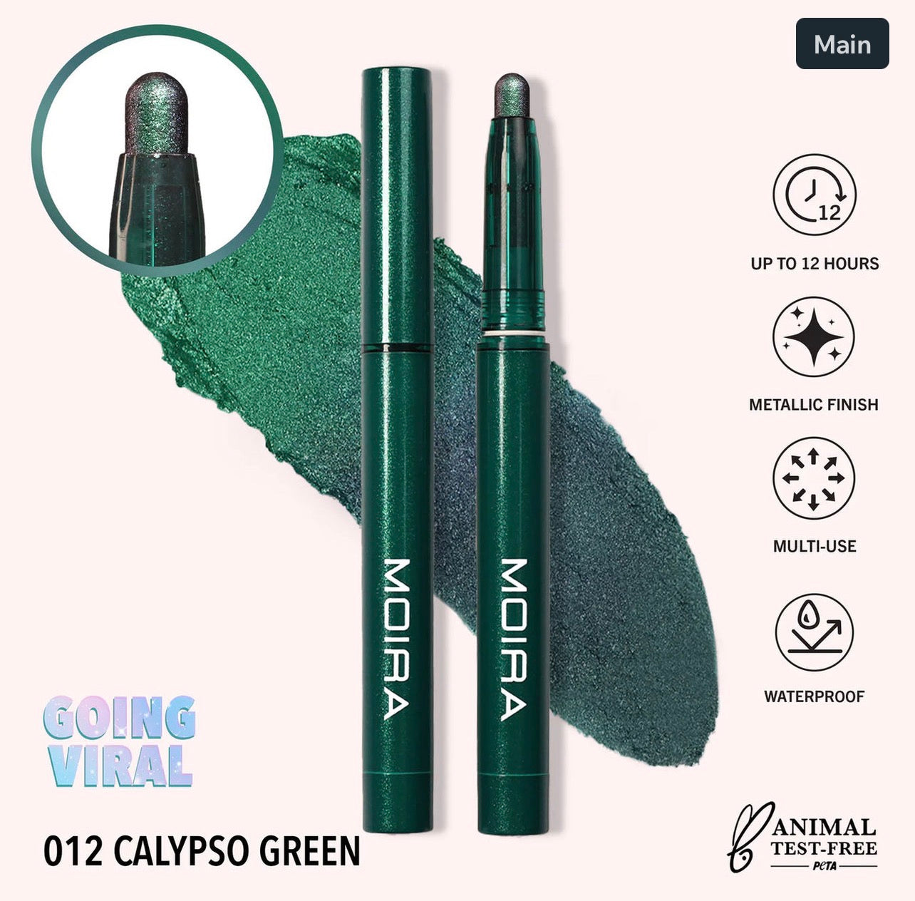 MOIRA STELLAR GLAZE STICK SHADOW 0012
