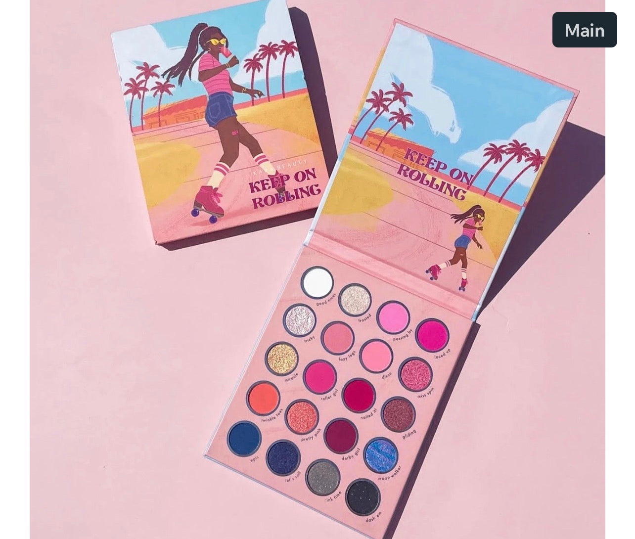Kara beauty Keep On Rolling Eyeshadow Palette - 20 Shades - Mattes & Shimmers