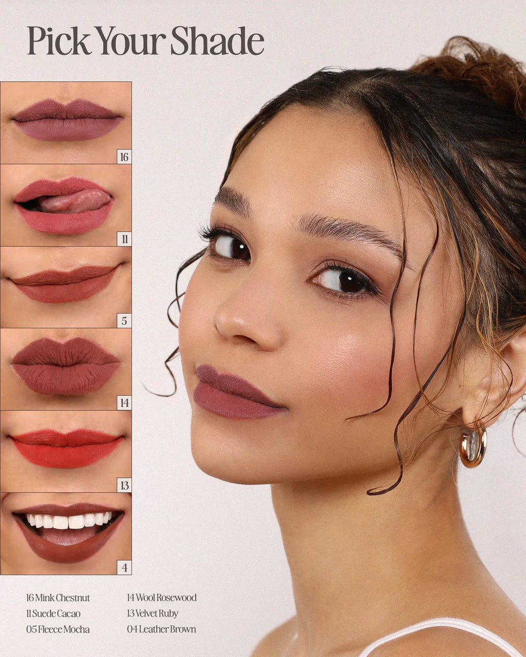 CUSHION KISS LIP CREAM (014, WOOL ROSEWOOD)