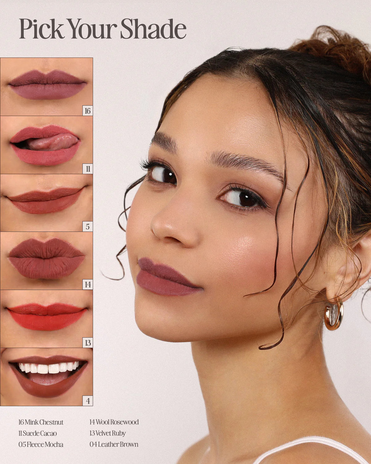 CUSHION KISS LIP CREAM (014, WOOL ROSEWOOD)