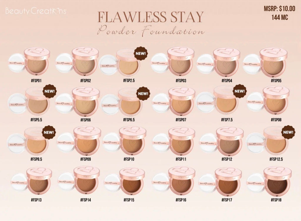 Beauty creation powder foundation