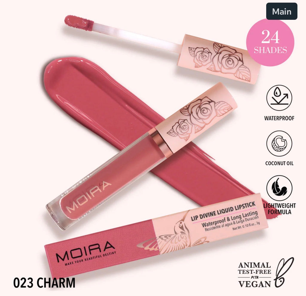 Moira LIP DIVINE LIQUID LIPSTICK (023, CHARM)