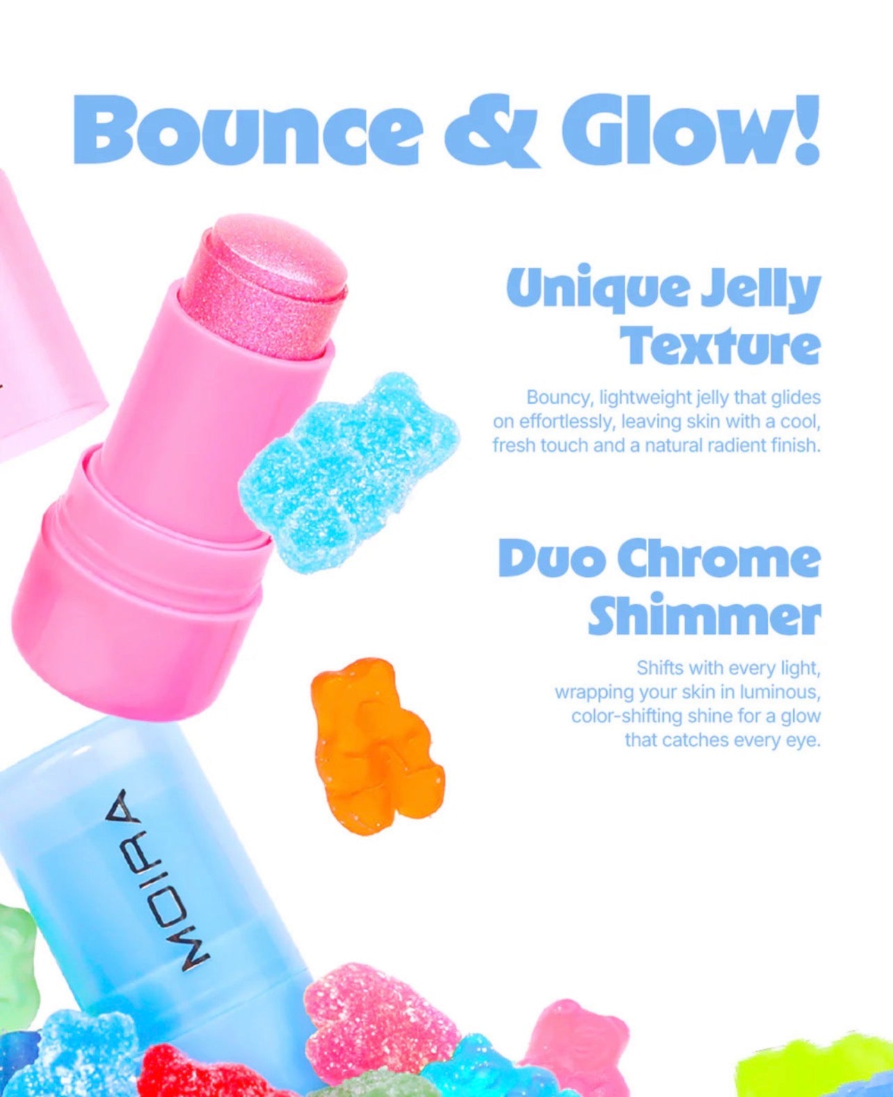 ICY GLOW JELLY STICK (001, CANDY CLOUD)