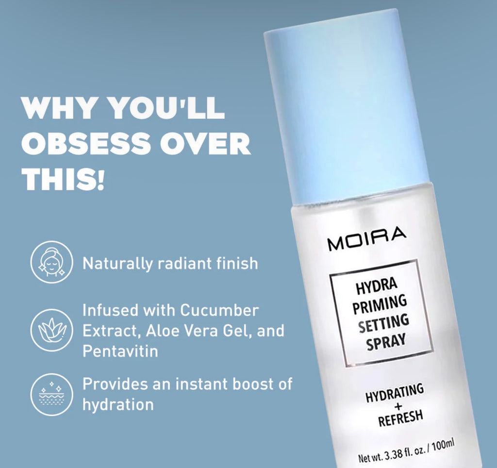 Moira Beauty Hydra Priming Setting Spray