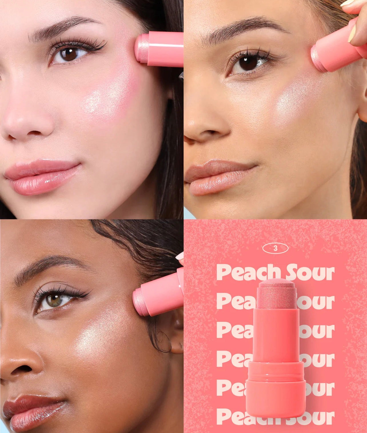 ICY GLOW JELLY STICK (003, PEACH SOUR)