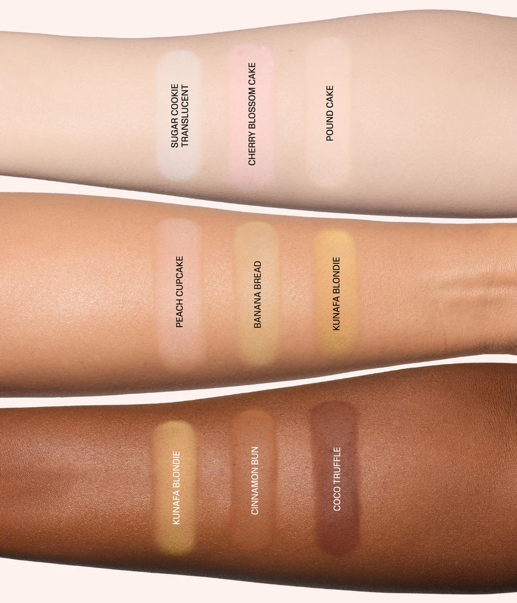 Huda Beauty EASY BAKE PRESSED POWDER Peach Cupcake