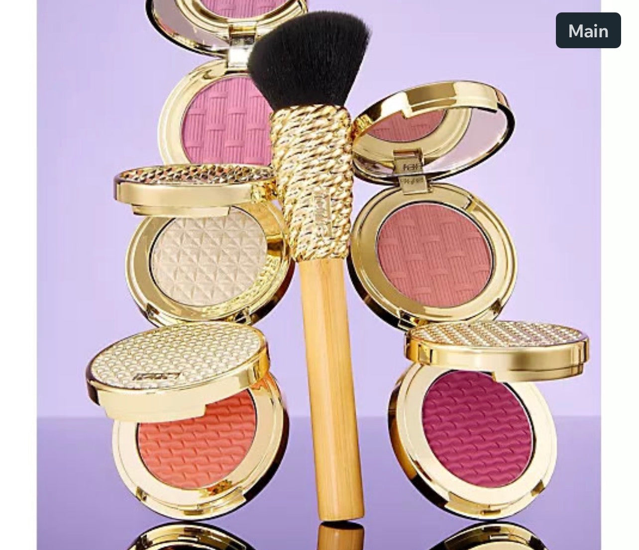 tarte 5 Piece Stay Golden Amazonian Clay Cheek Set with Brush