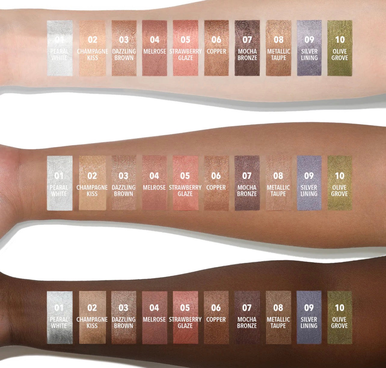 Moira EVERLUST SHIMMER CREAM SHADOW (006, COPPER)