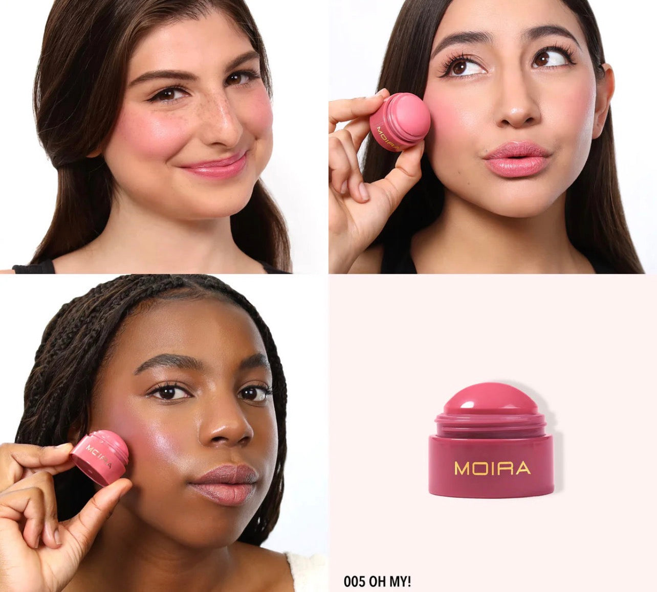 Moira SOFT BLUSH BALM (005, OH, MY!)