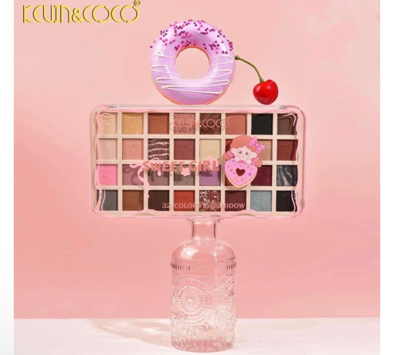 K&C-KC248704 Sweet Girl 32 Color Eyeshadow Palette