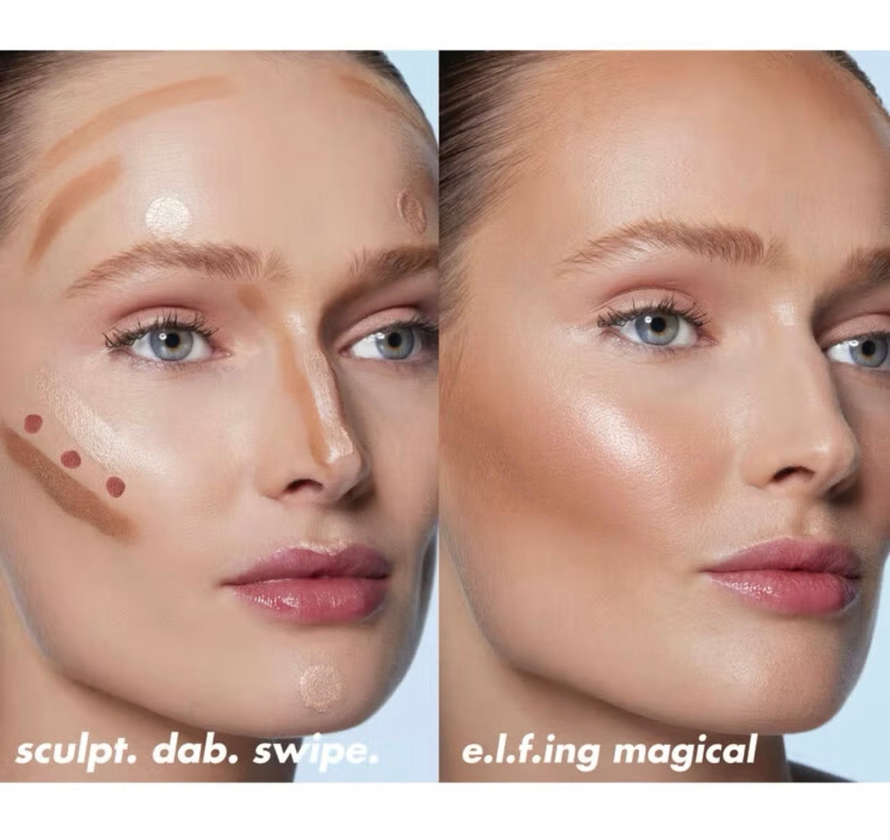 Elf Halo Glow Blush Beauty Wand Rosé You Slay