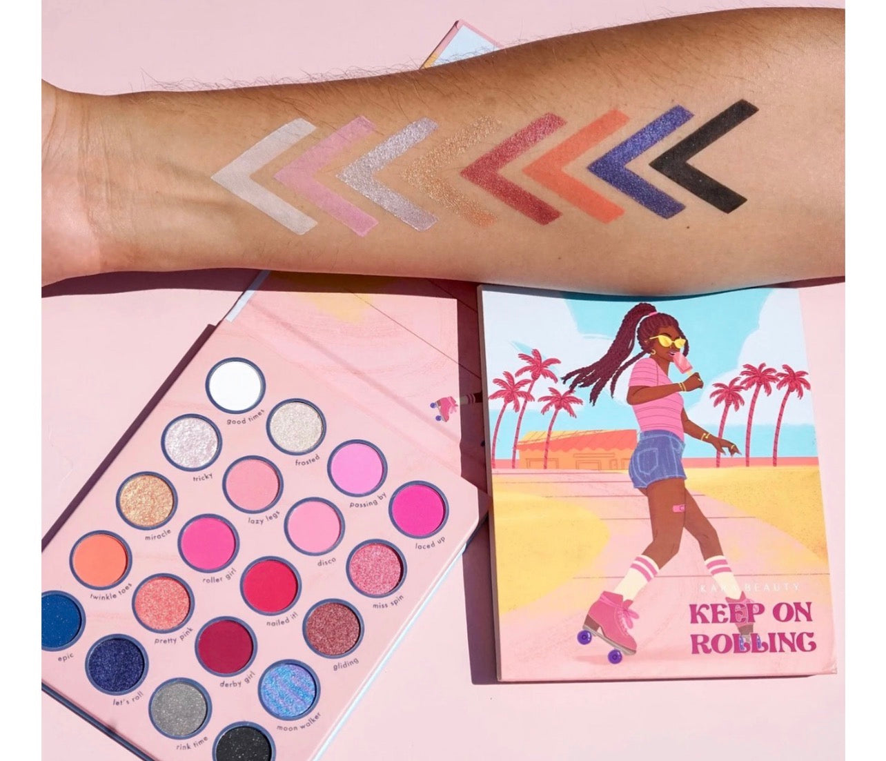 Kara beauty Keep On Rolling Eyeshadow Palette - 20 Shades - Mattes & Shimmers