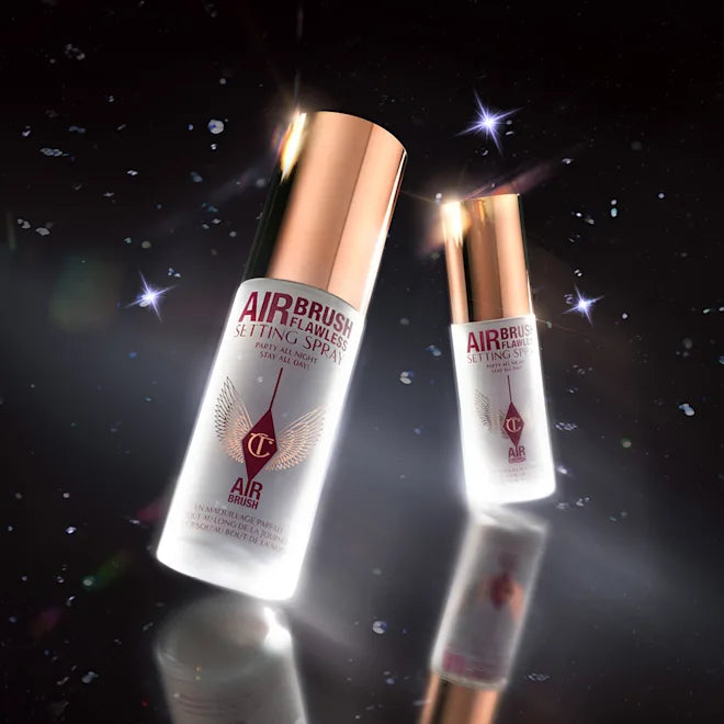 Charlotte Tibury AIRBRUSH FLAWLESS MINI SETTING SPRAY KIT