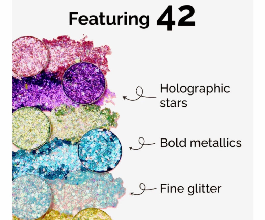 Kara beauty Mega Glitz Pressed Palette