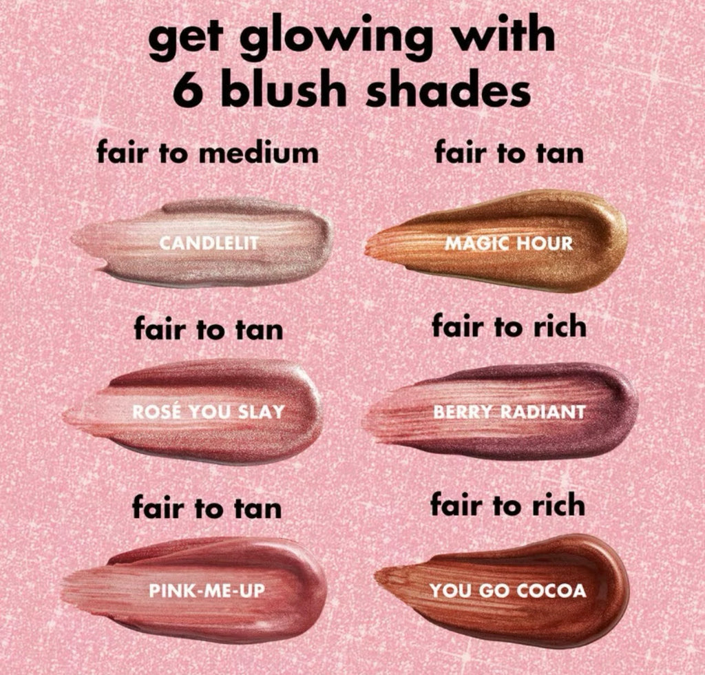 Elf Halo Glow Blush Beauty Wand Rosé You Slay