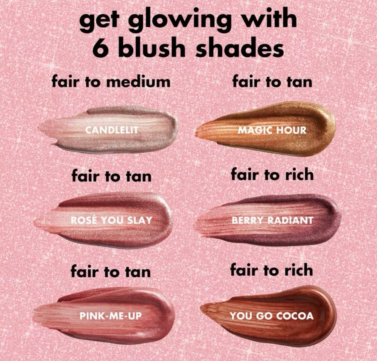Elf Halo Glow Blush Beauty Wand Rosé You Slay