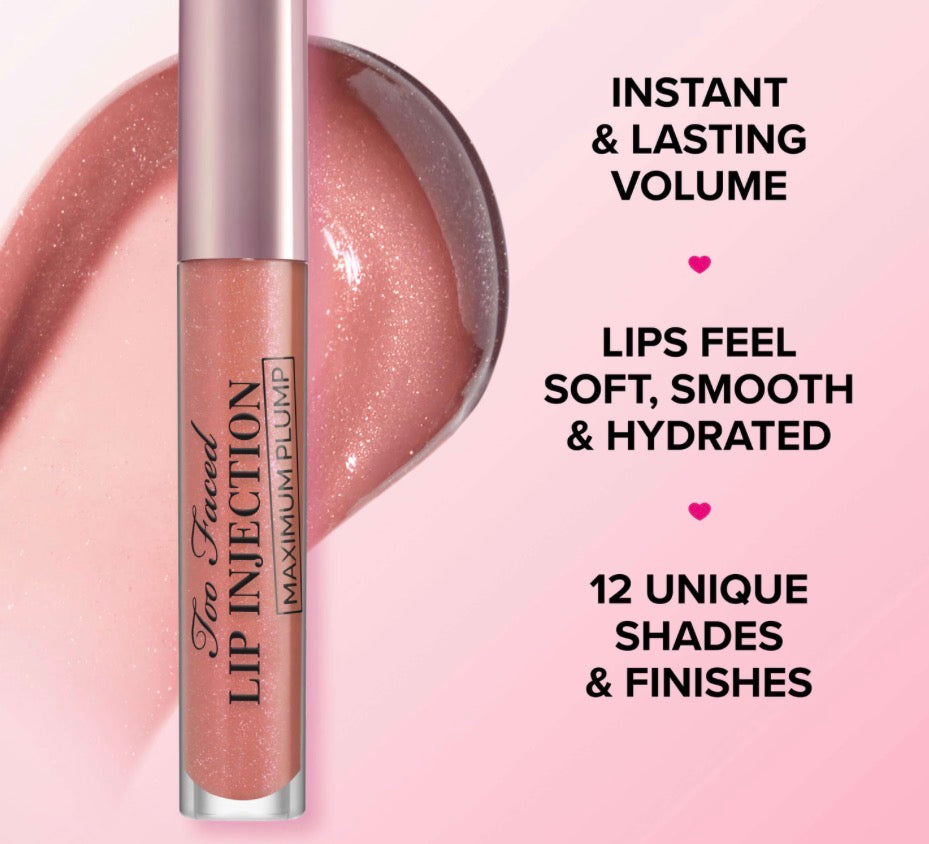 Lip Injection Maximum Plump Extra Strength Hydrating Lip Plumper Gloss Extra Str