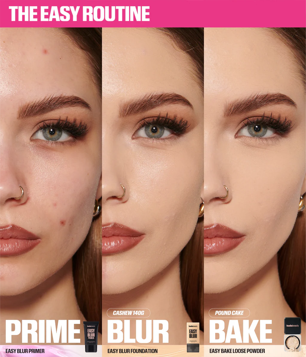 Huda Beauty EASY BLUR NATURAL AIRBRUSH FOUNDATION WITH NIACINAMIDE