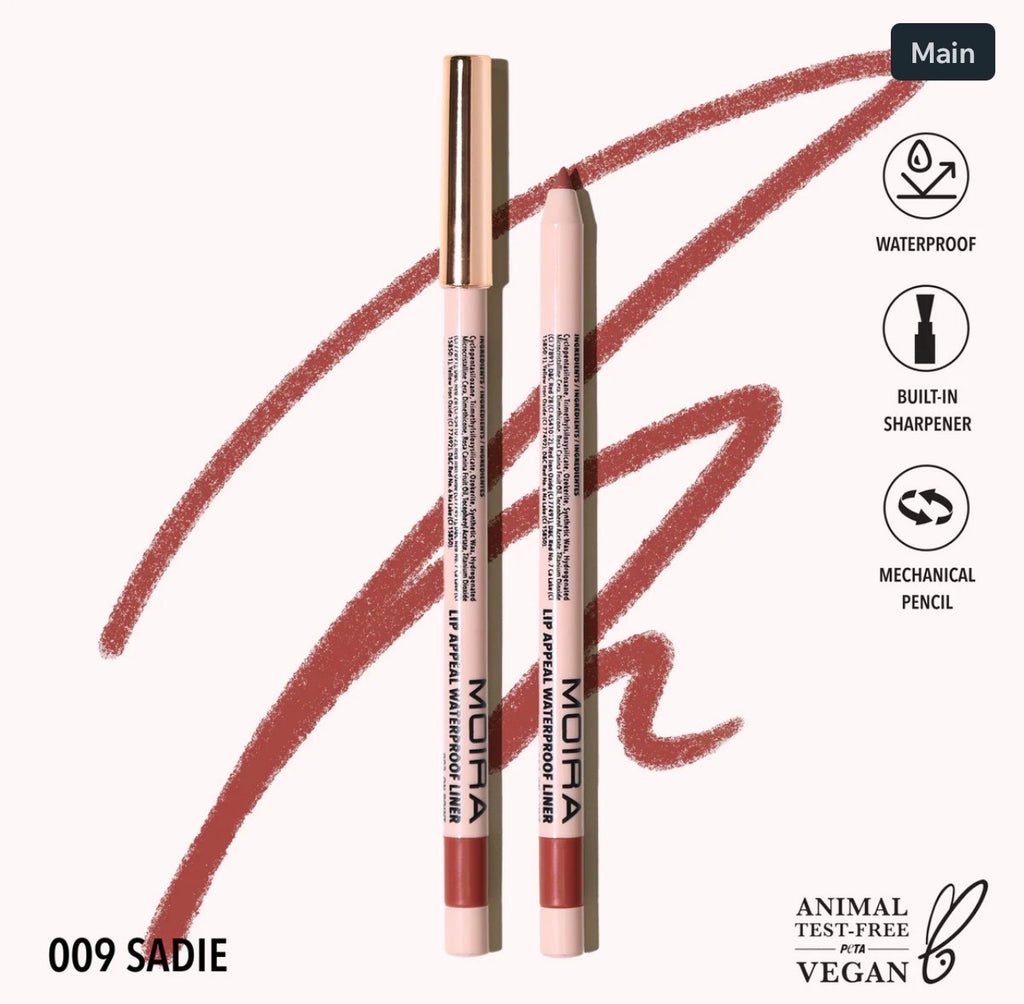Moira LIP APPEAL WATERPROOF LINER (009, SADIE)
