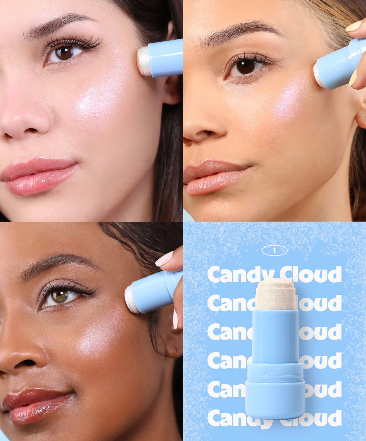 ICY GLOW JELLY STICK (001, CANDY CLOUD)