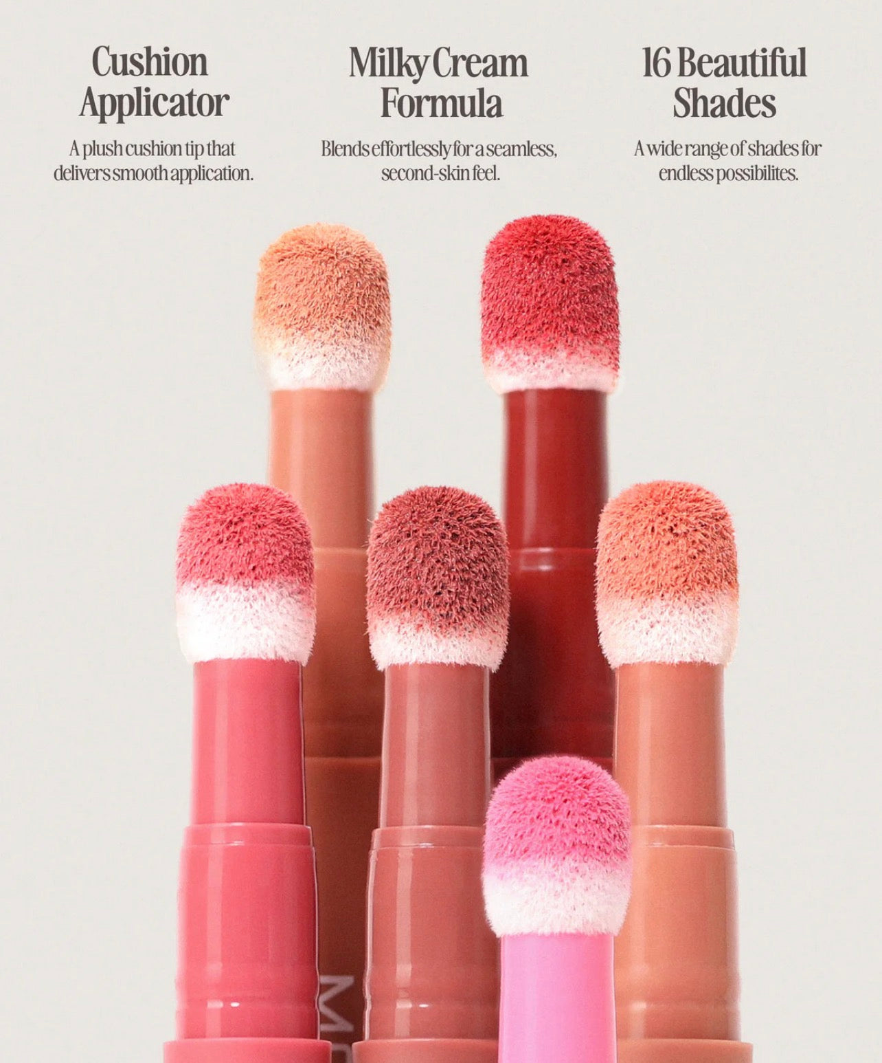 CUSHION KISS LIP CREAM (005, FLEECE MOCHA)