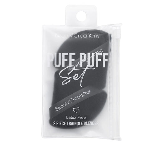 Beauty creations PUFF PUFF SET (2 PIECES) black